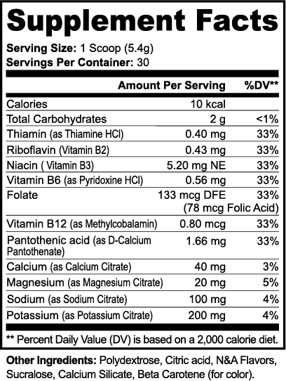 Electrolyte Drink Mix (Lemonade)